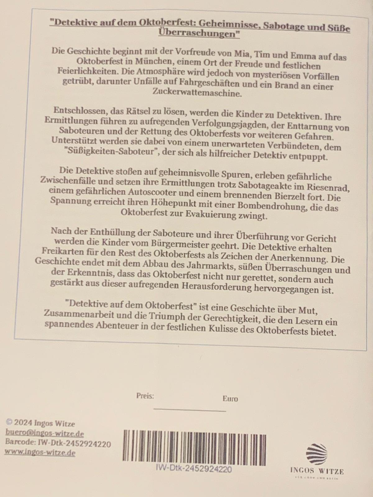 Detektive auf dem Oktoberfest ( GEDRUCKT ) – Bild 4